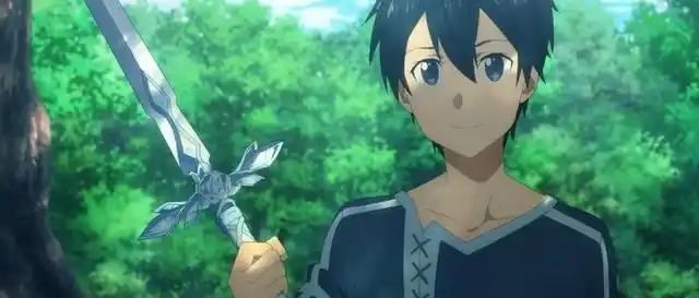 在uw大战中和夜空之剑一同作为桐人"二刀流"的套剑使用