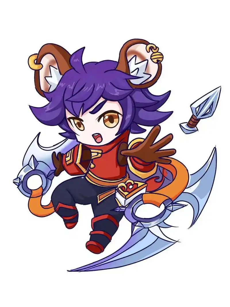 手绘王者荣耀李元芳