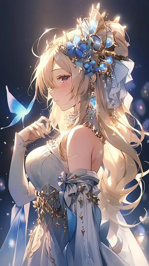 二次元壁纸,优雅美丽的公主们