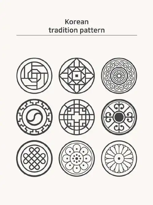 圆形图案设计合集