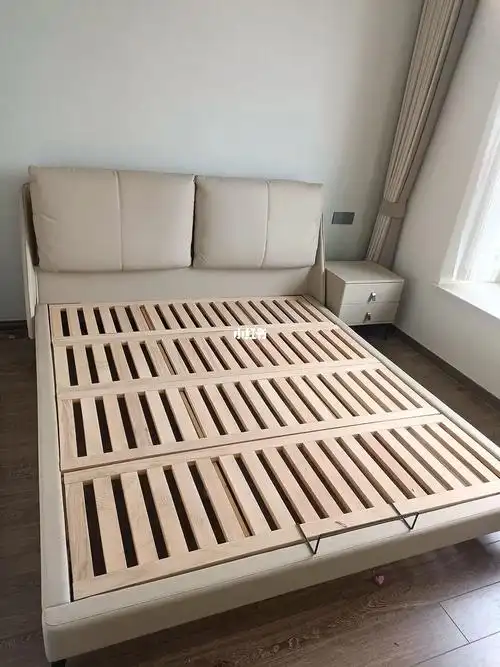 这就是我要找的床啊2k榉木排骨架床