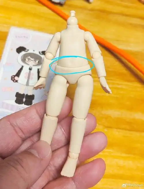 可爱##熊猫##可动人形##潮玩