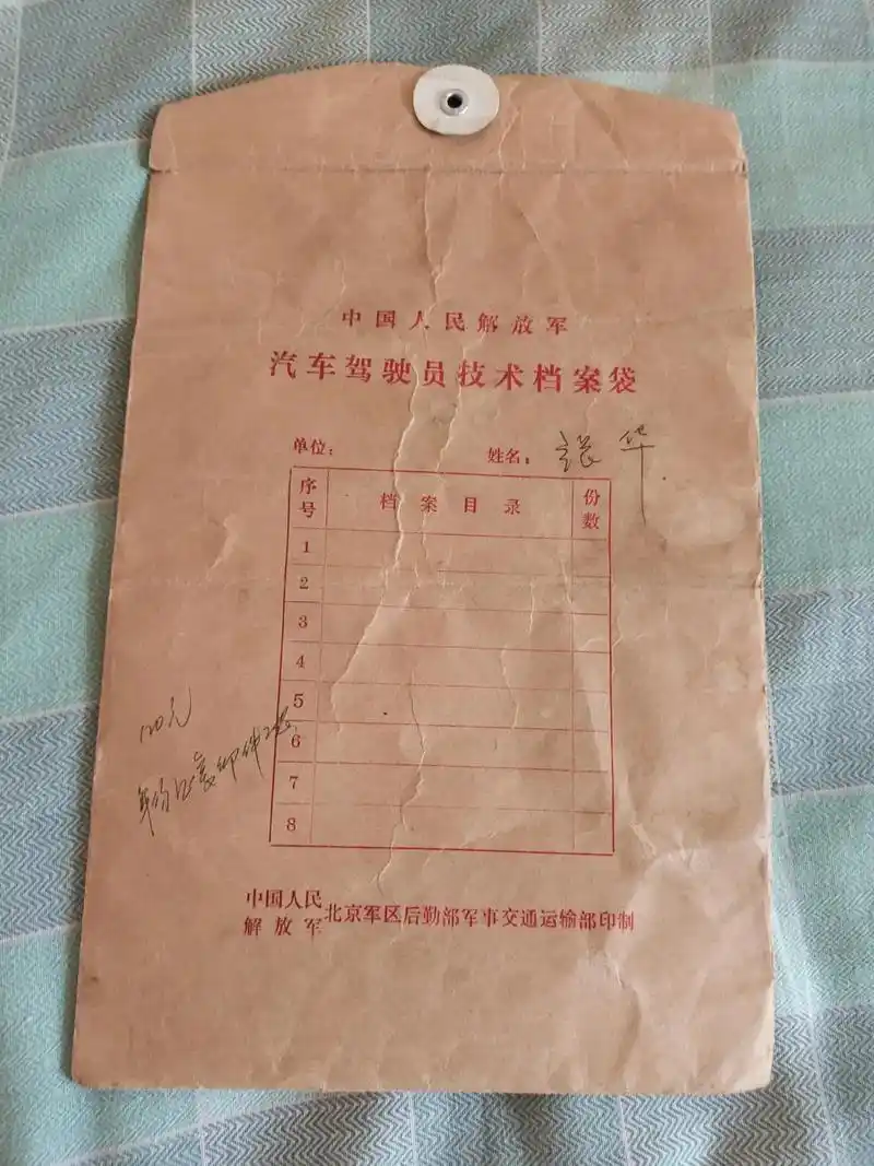 我的技术档案退伍后交市交局车管所了 5月前·安徽 4 分享 回复 红薯