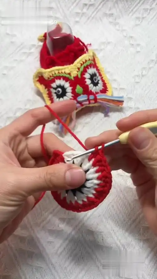 虎头鞋 钩针编织 虎头鞋 毛线编织-生活视频-搜狐视频