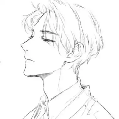 素描简笔画集ins线条极简风头像人物黑白速写简笔画头像手绘刺青纹身