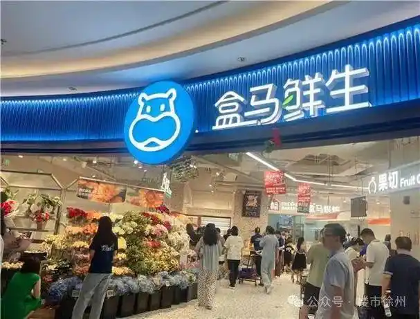 待到徐州盒马鲜生店开业后,将是苏北第一家盒马超市.内容来源:楼事徐