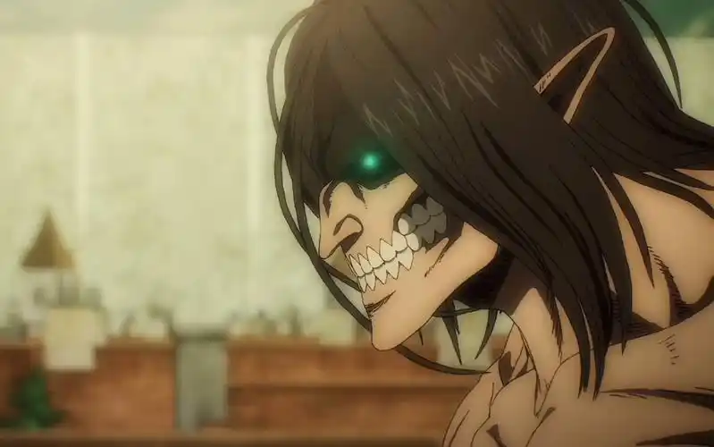 【4k修复】艾伦耶格尔进击的巨人形态的最后一战