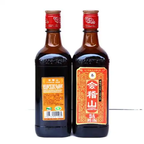 会稽山瓶装老酒陈老酒3年加饭浙江500ml花雕三年传统黄酒