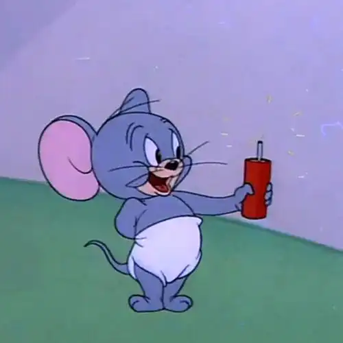 杰瑞头像可爱卡通图片 汤姆杰瑞头像图片