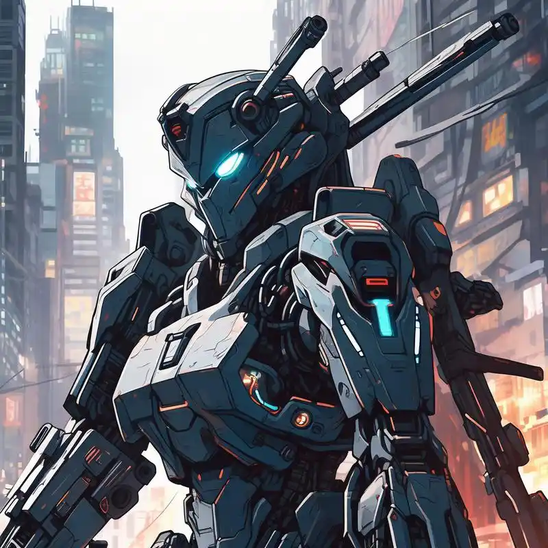 来试试这些黑暗风格的机甲头像吧!