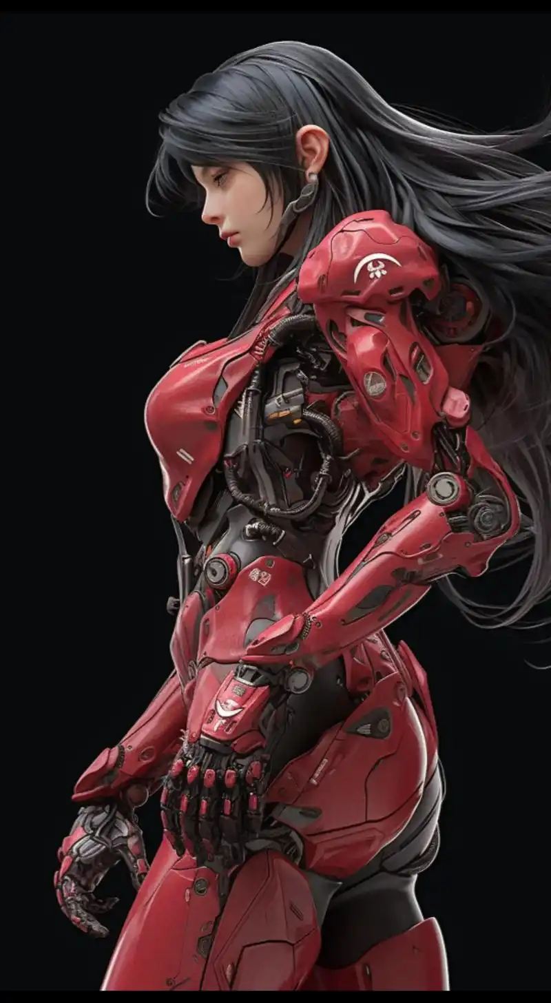 分享一组机甲女战士组图壁纸.一组机甲女战士组图壁纸#机甲女  - 抖音