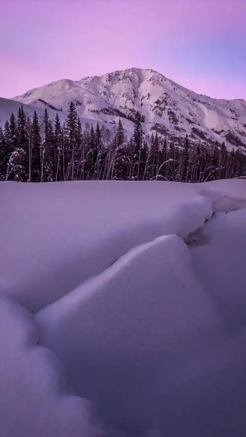 精选大自然唯美雪景
