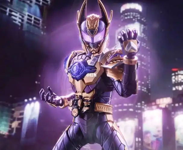 形刻铠甲勇士狼帅112可动