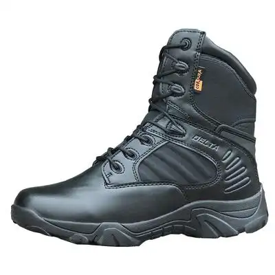 春秋季新式07作战靴高帮沙漠陆战靴特种兵战术靴保安作训鞋军靴男