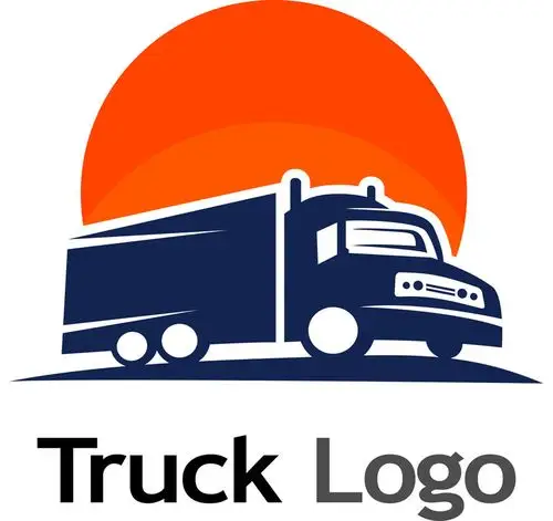 卡车标志库存图片