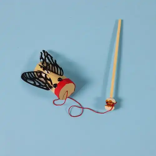 知了发声器竹蝉响声摇摇出声幼儿园科学制作实验教具户外益智玩具