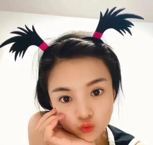 搞笑搞怪创意小辫子冲天辫卖萌可爱少女自拍直播道具表演饰品男女