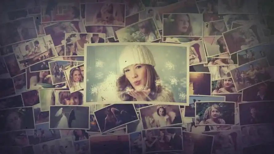 【素材推荐】相册叠加效果照片ae模板