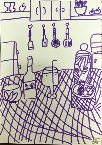 厨房一角——四年级5班