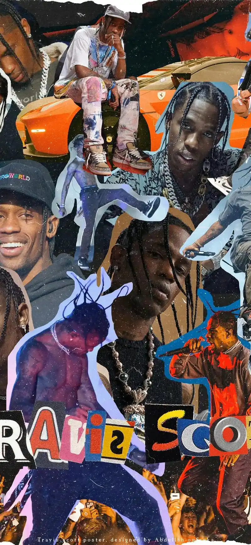 壁纸分享 #travisscott #asaprocky  - 抖音