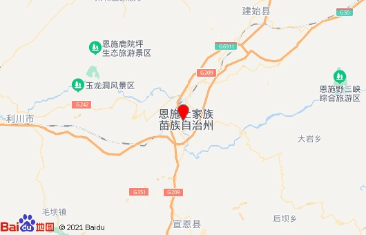 恩施土家族苗族自治州简称恩施,属于湖北省地级行政区,在湖北西南部