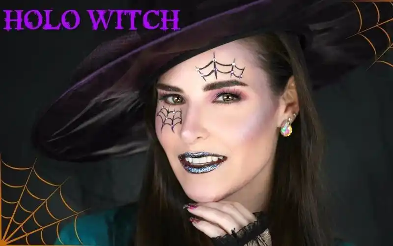 nicolconcilio万射节镭射女巫cristine的妆容