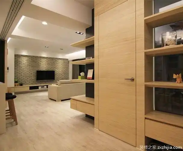 田园风格二居室客厅茶几装修效果图