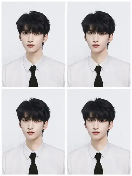 已经有这么多证件照了啊～ヾ(≧63≦*)ゝ#严浩翔 音轨成诗十八拍