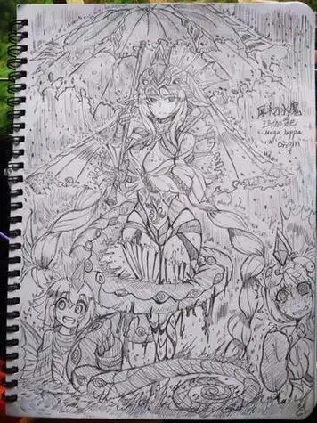 风之魔王兽玛伽巴萨的简笔画法学会了比画奥特曼还要炫酷简笔画教程