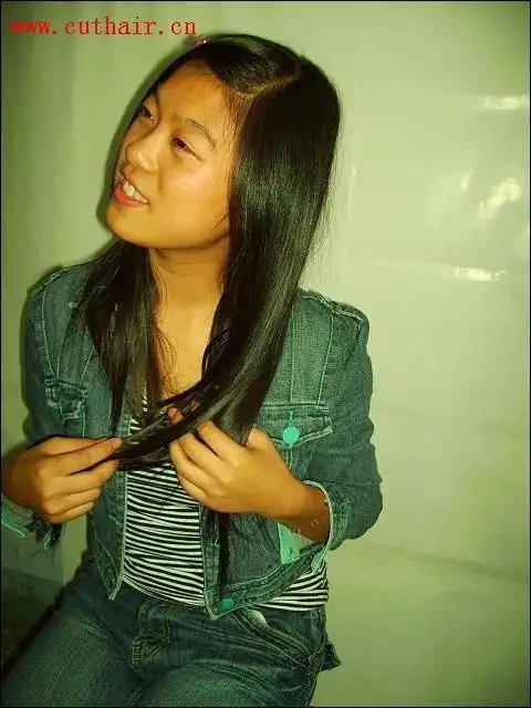 高挑模特长发剪bob(4)(小树130#)