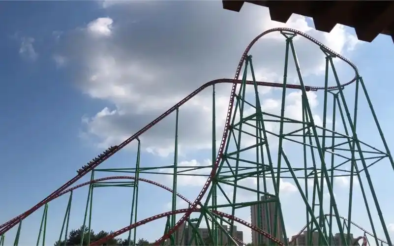 第三视角看南昌融创云霄飞车