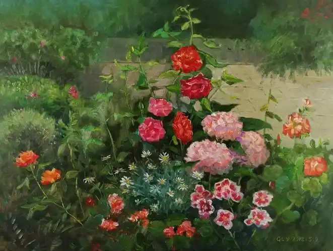 葛燎原回顾2018油画作品展