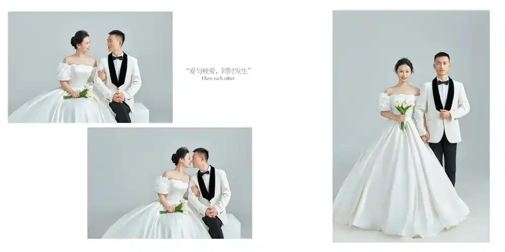 婚纱照排版