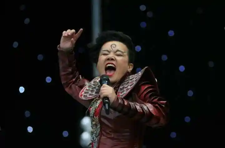 龚琳娜 阿姨的《金箍棒》《忐忑》《法海你不懂爱》都是表情包,不过