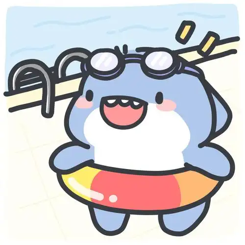 可爱鲨鱼情侣头像