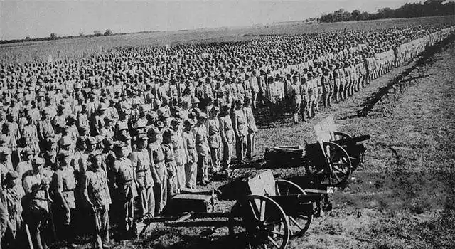 渡江战役前部队整军,资料图 三大战役的胜利,使人民解放军和中国广大