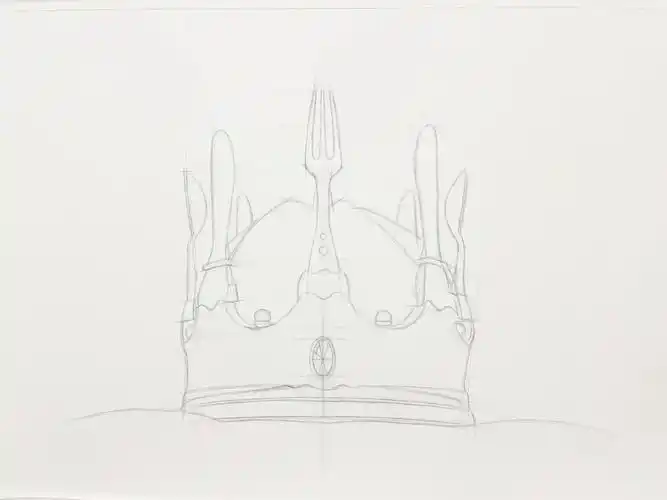 素描皇冠步骤图#素描 #精微素描 #一起学画画 #画室 - 抖音