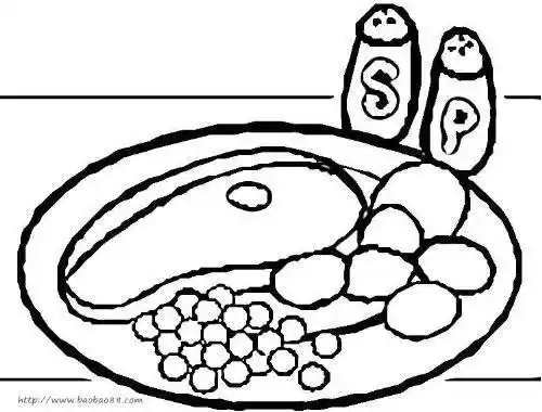 西餐牛排简笔画画法步骤_可可牛肉牛排简笔画,牛肉简笔画法教学画牛排