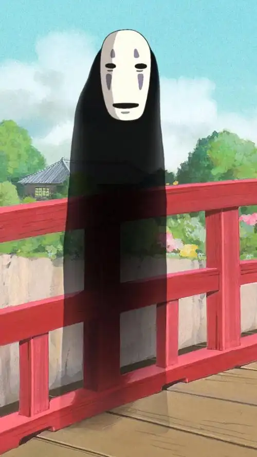 无脸男可爱锁屏,高清图片,手机锁屏桌面-壁纸族