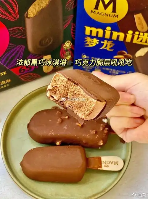 【pdd 103】和路雪 梦龙冰淇淋共16支  【浓郁黑巧松露巧克力】慷味