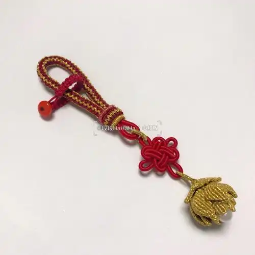 莲花钥匙绳