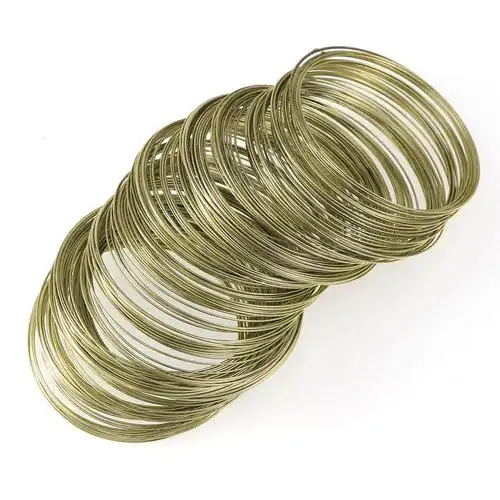 100圈钢丝圈钢线手镯圈项链圈手串弹簧圈带磁钢丝圈