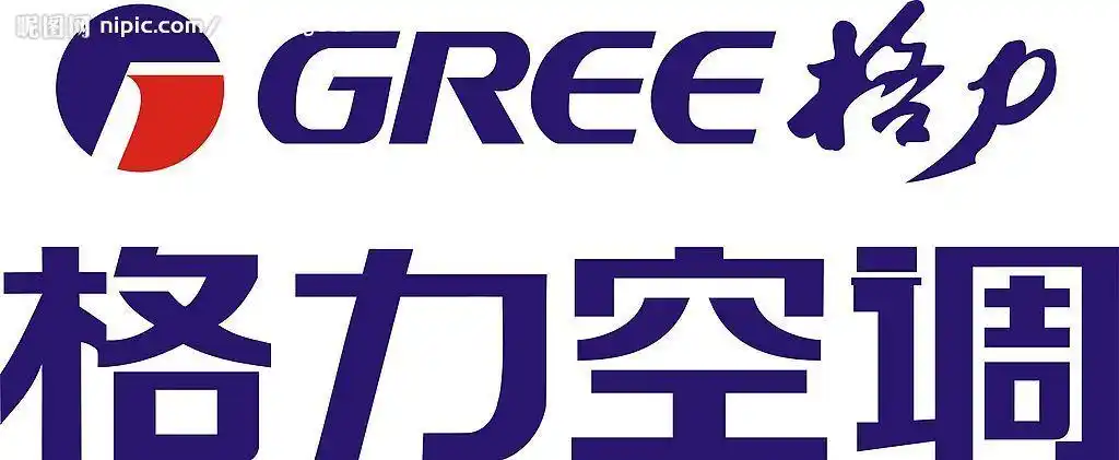 格力空调标志设计图__企业logo标志_标志图标_设计图库_昵图网nipic.
