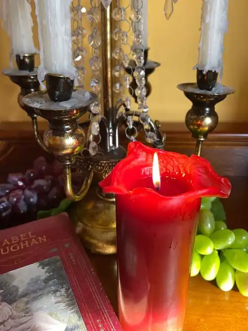 7715backyard开花蜡烛 持续燃烧50h 开始开花啦