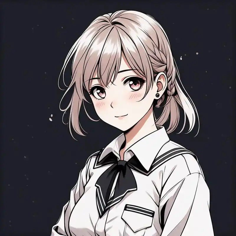 亲们,这里有一系列超可爱的jk女生头像等你们来领哦～穿上jk制服的