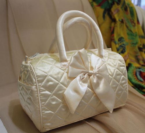 泰国正品naraya娜莱雅曼谷包包蝴蝶结中号波士顿手提包nbs-91