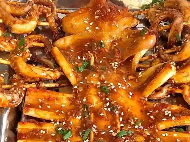 【四贝勒烤面筋】三选一铁板凤舞串.秒杀￥9.89,￥15 距 - 抖音