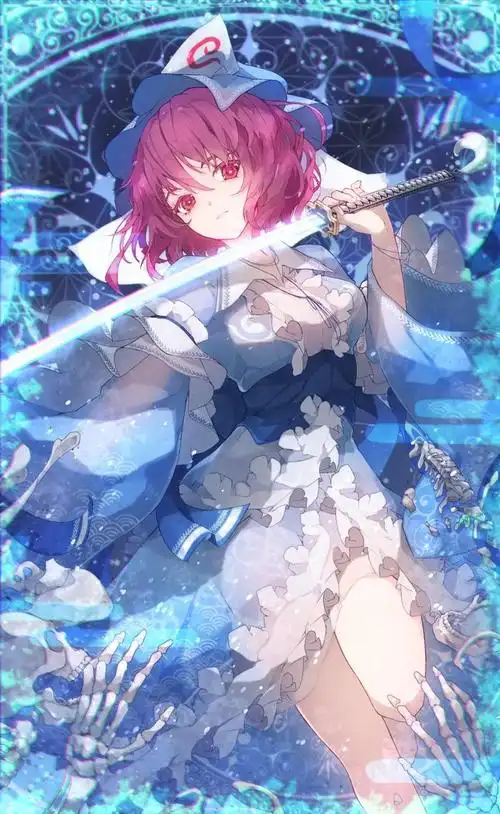 粥东方project西行寺幽幽子