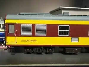 n27火车模型 kd25g 空调发电车.全新无瑕疵顺丰到付!