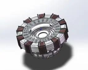 钢铁侠反应堆模型图图纸合集的封面图